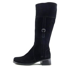 La Canadienne waterproof suede riding boots